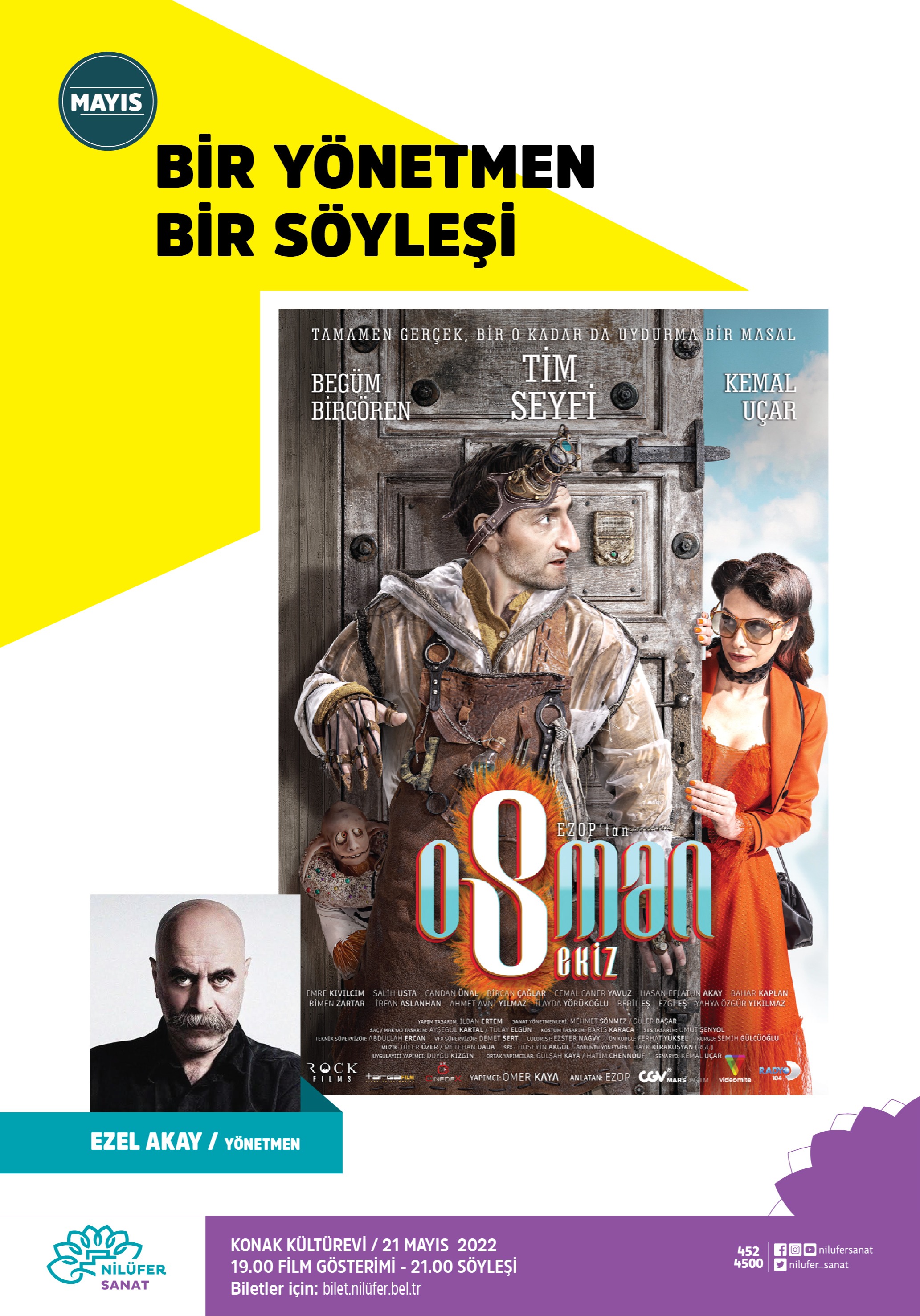 Bir Yönetmen Bir Söyleşi  "Osman Sekiz " Yönetmen Ezel Akay 