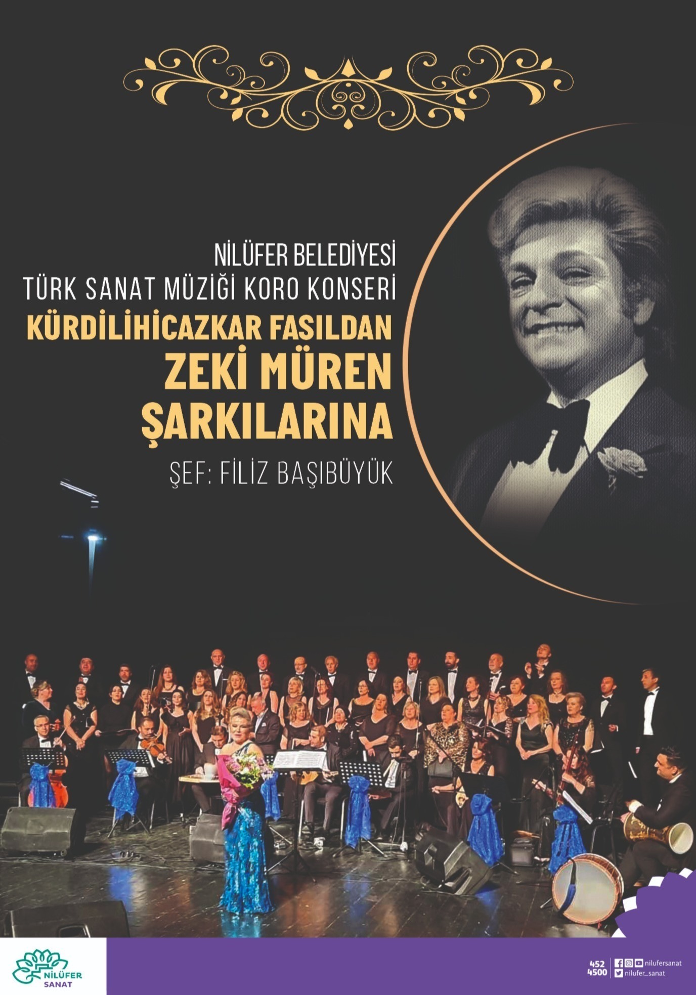 Nilüfer Belediyesi Türk Sanat Müziği Korosu "Kürdilihicazkar Fasıldan Zeki Müren Şarkılarına"