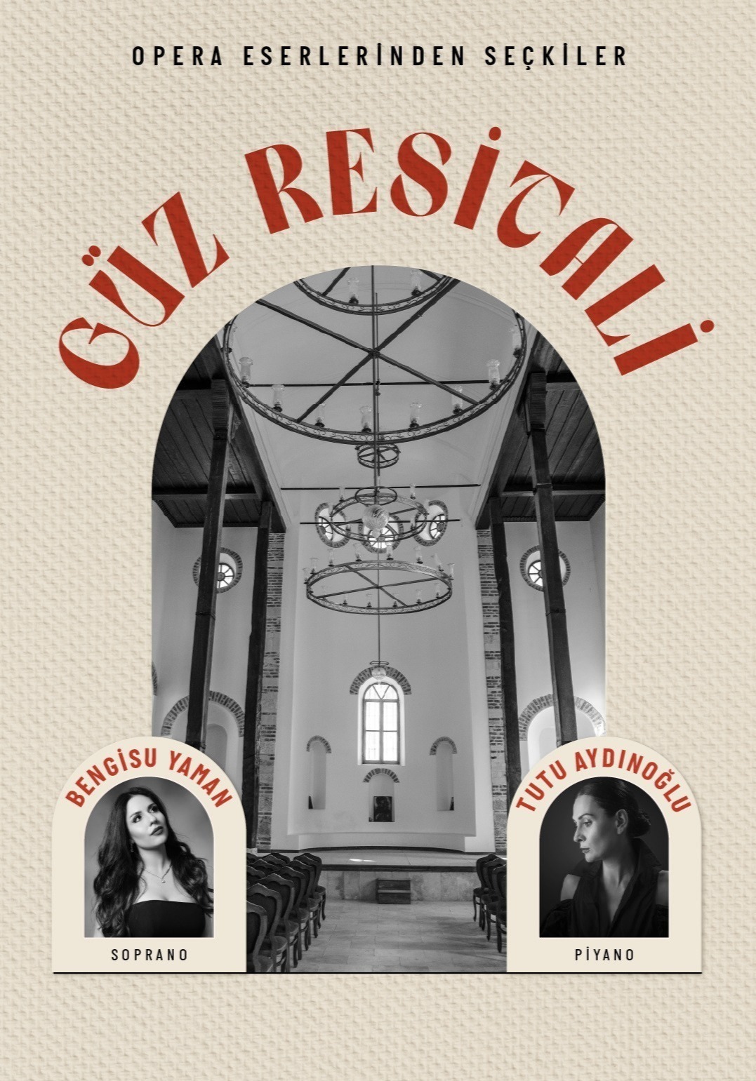GÜZ RESİTALİ - "Opera Eserlerinden Seçkiler"  Bengisu Yaman & Tutu Aydınoğlu