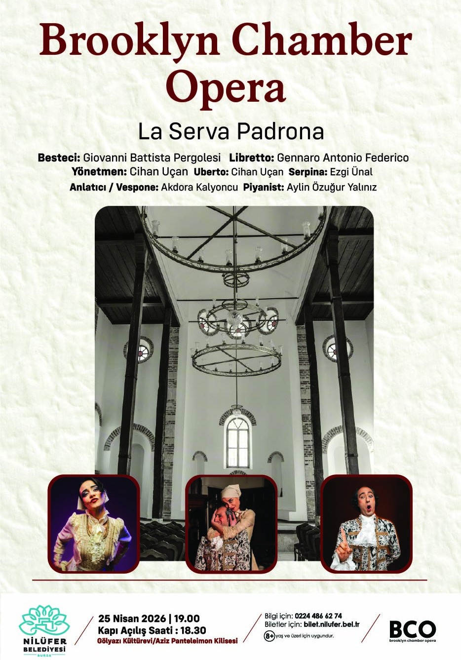 Brooklyn Chamber Opera: La Serva Padrona