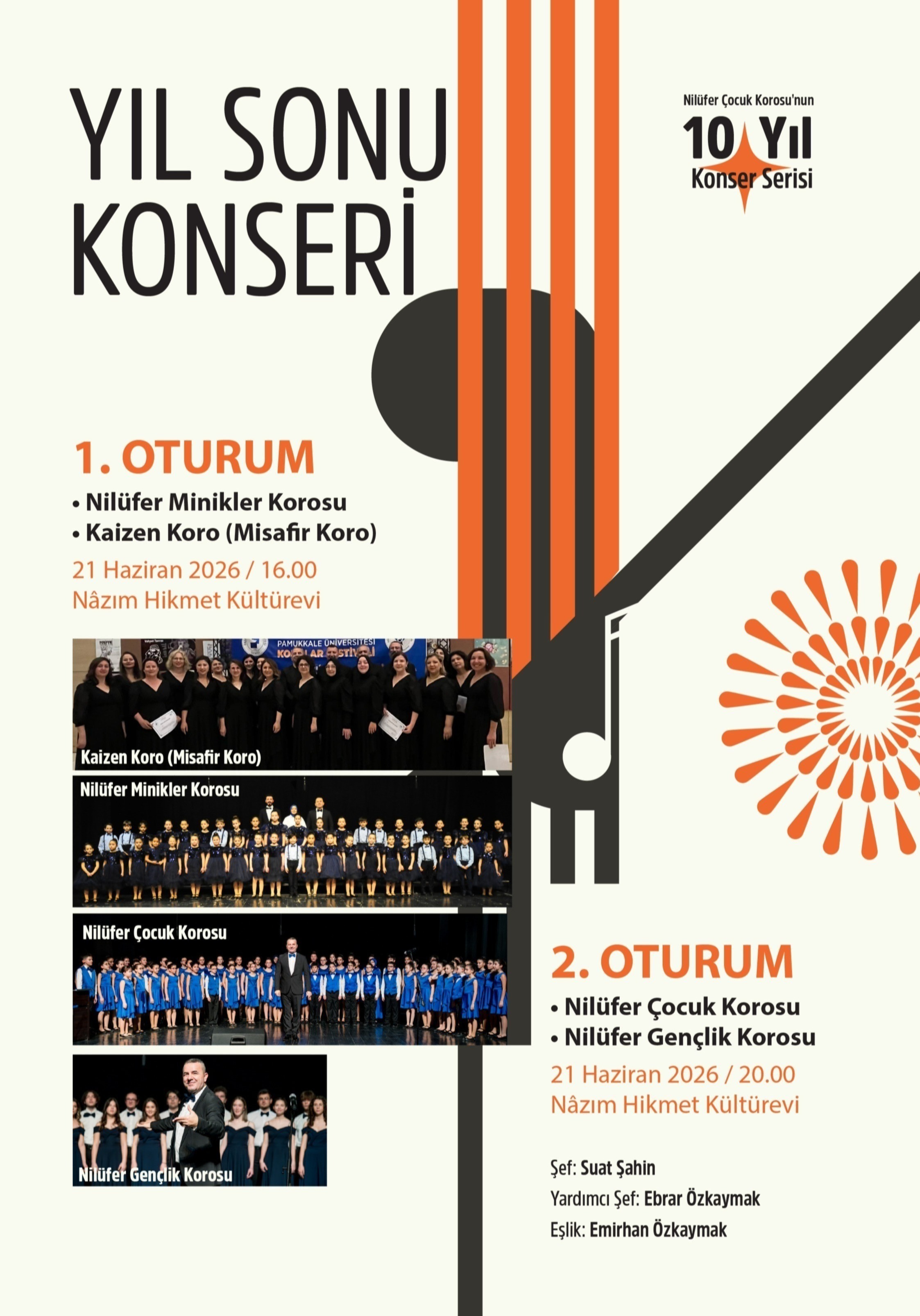 Nilüfer Minikler Korosu - Nilüfer Çocuk Korosu - Nilüfer Gençlik Korosu / Yıl Sonu Konseri