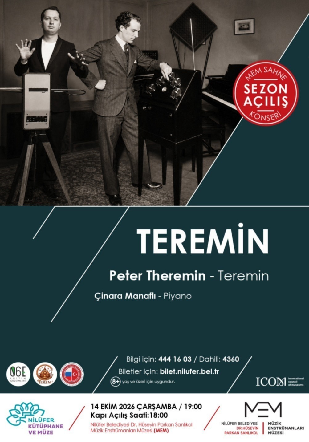 MEM Sahne Açılış Konseri: Teremin 