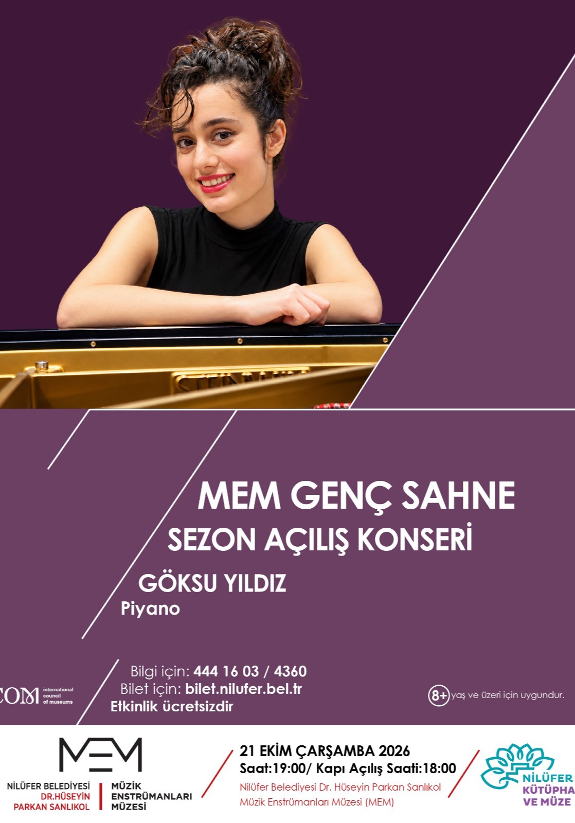 MEM GENÇ SAHNE KONSERİ: GÖKSU YILDIZ